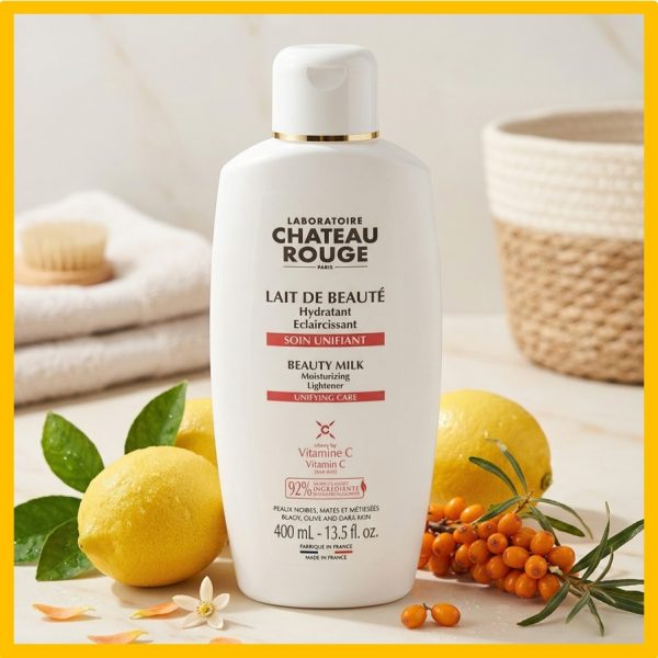 chateau_rouge_lait_400 Lait de Beauté Hydratant et Éclaircissant - 400 ml