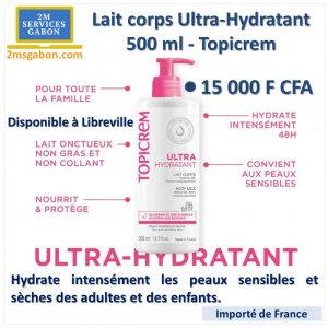 Lait corps Ultra-Hydratant 500 ml - Topicrem