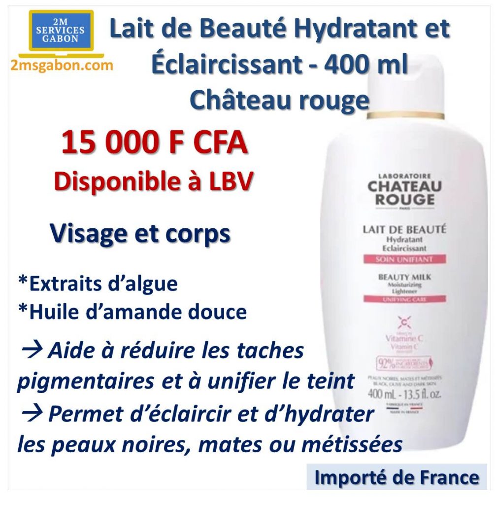 Lait de Beauté Hydratant et Éclaircissant - 400 ml