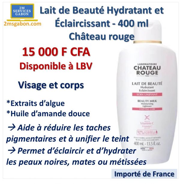 Lait de Beauté Hydratant et Éclaircissant - 400 ml