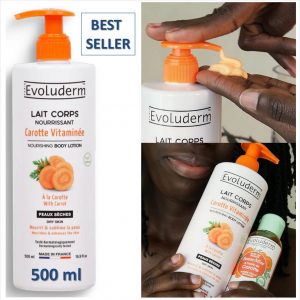 Evoluderm Crème corps à la carotte vitaminée
